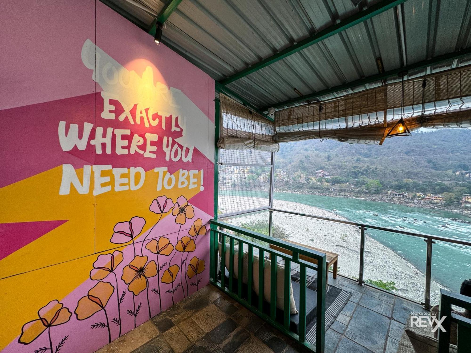 The Leisure Cave On The Ganges Hotel Rishīkesh Eksteriør billede